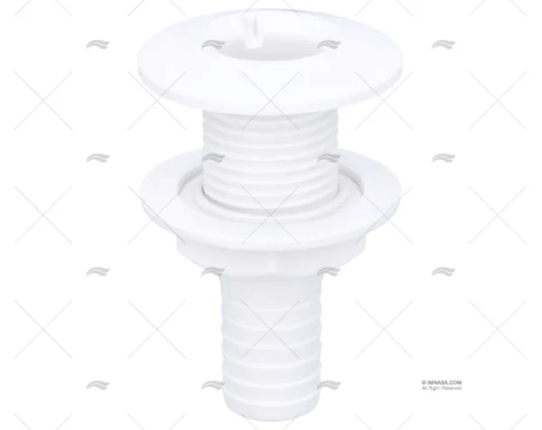 PASACASCO PLASTICO BLANCO 1"