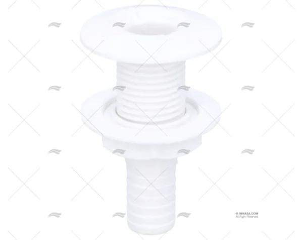 PASACASCO PLASTICO BLANCO 3/4"