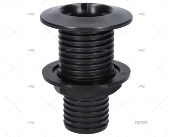 PASACASCO PLASTICO NEGRO 1-1/2"