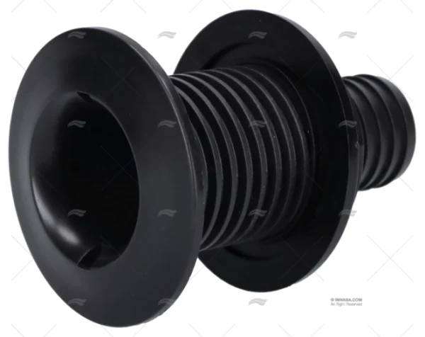 PASACASCO PLASTICO NEGRO 1-1/4"
