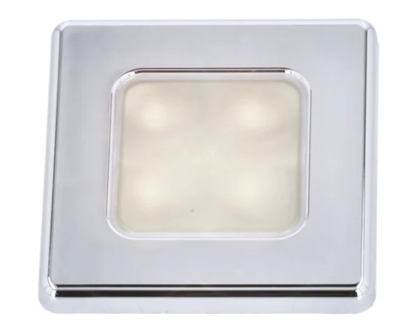 PLAFON CORTESIA PLATEADO 12V HELLA MARINE