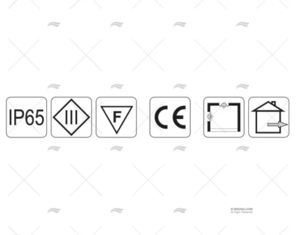 PLAFON EMPOTRABLE LED NEGRO 10/30W 3W FORESTI SUARDI