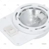 PLAFON HALOGENO 12V CON INTERRUPTOR