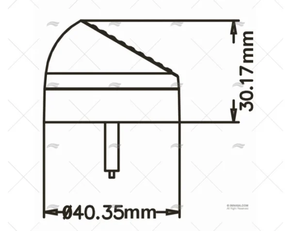 PLAFON LED BLANCO 12V 360º