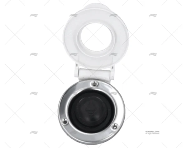 PULSADOR MOLINETE PIE BLANCO GOMA N UP MZ ELECTRONICS