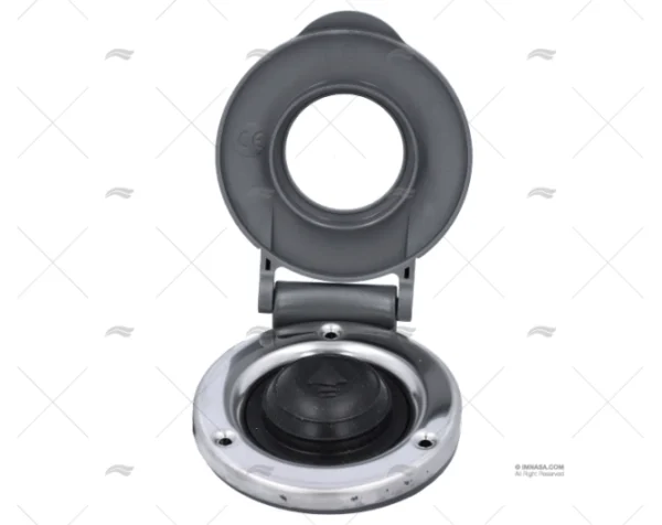 PULSADOR MOLINETE PIE GRIS GOMA N UP MZ ELECTRONICS