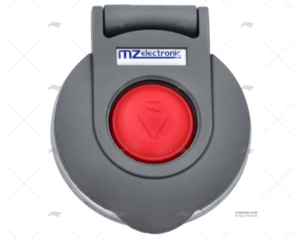 PULSADOR MOLINETE PIE GRIS GOMA R UP MZ ELECTRONICS