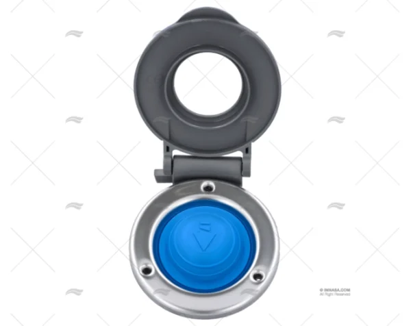 PULSADOR MOLINETE PIE GRIS GOMA R WASC MZ ELECTRONICS