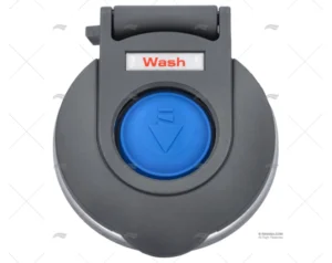 PULSADOR MOLINETE PIE GRIS GOMA R WASC MZ ELECTRONICS