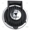PULSADOR MOLINETE PIE ROJO 24V 120A DOW
