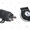 PULSADOR MOLINETE PIE ROJO 24V 120A DOW