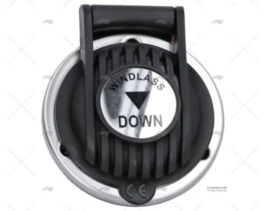 PULSADOR MOLINETE PIE ROJO 24V 120A DOW