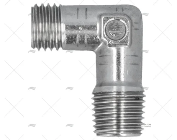 RACORD L6 LR1/4 INOX316 TN94 SOLO CUERPO BESENZONI