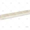 REJILLA CURVADA BLANCA 450mm X 70mm