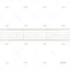 REJILLA PLANA BLANCA 445mm X 68mm