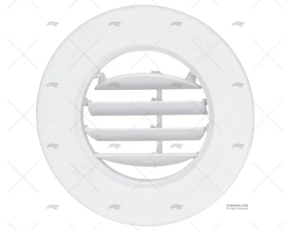 REJILLA PVC BLANCA FLUSH DIAM 165mm