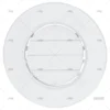 REJILLA PVC BLANCA FLUSH DIAM 165mm