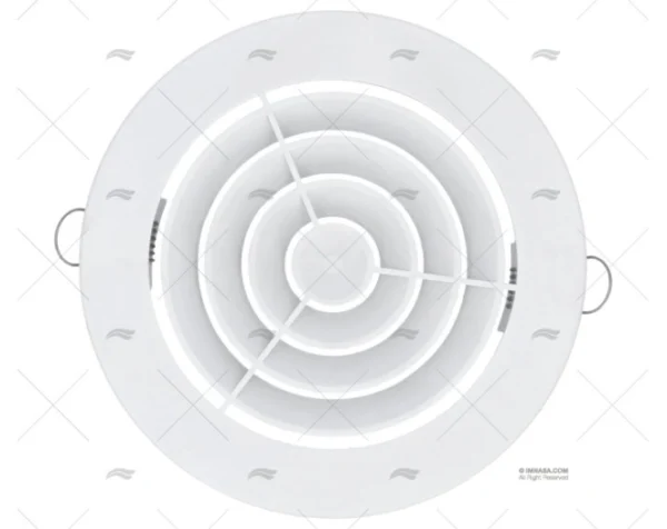 REJILLA PVC UNIVERSAL C/CLIPS DIAM 165mm