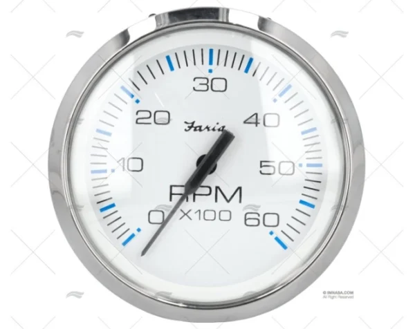 reloj-tacometro-blanco-6000rpm-faria-indicadores-imnasa-ref-51250931.webp RELOJ TACOMETRO BLANCO 6000RPM FARIA