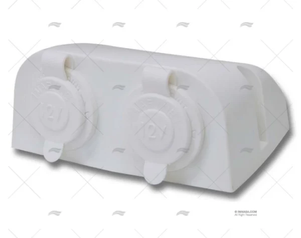 soporte-doble-tomas-usb-blanco-clavijas-imnasa-ref-65000893.webp SOPORTE DOBLE TOMAS USB BLANCO