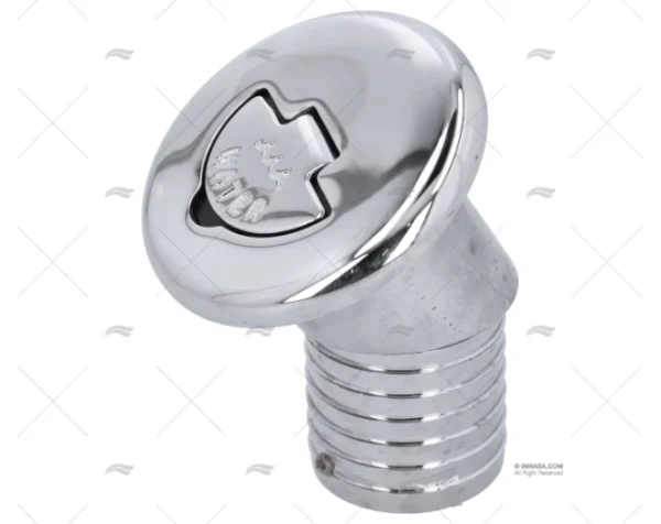 TAPON 30º LATON CROMADO WATER 50mm