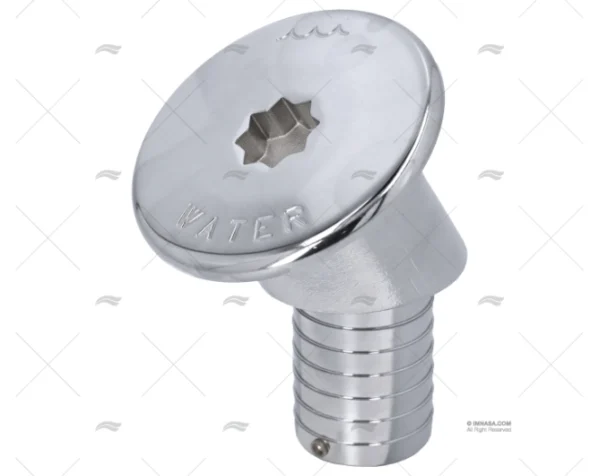 TAPON 30º WINCH LATON CROMADO WATER 38