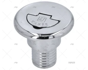 TAPON LATON CROMADO WASTE 38mm