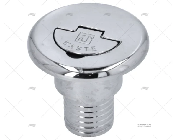 TAPON LATON CROMADO WASTE 38mm