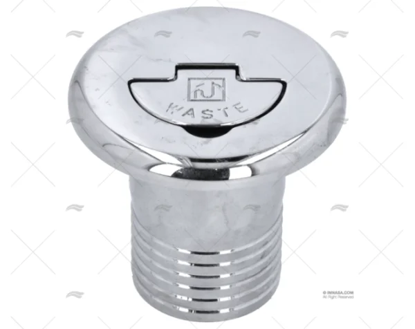 TAPON LATON CROMADO WASTE 50mm