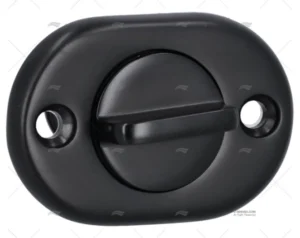 TAPON OVALADO NEGRO 55mm INOX 316 MARINE TOWN