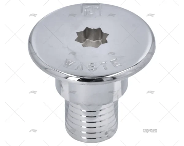 TAPON WINCH LATON CROMADO WASTE 38mm