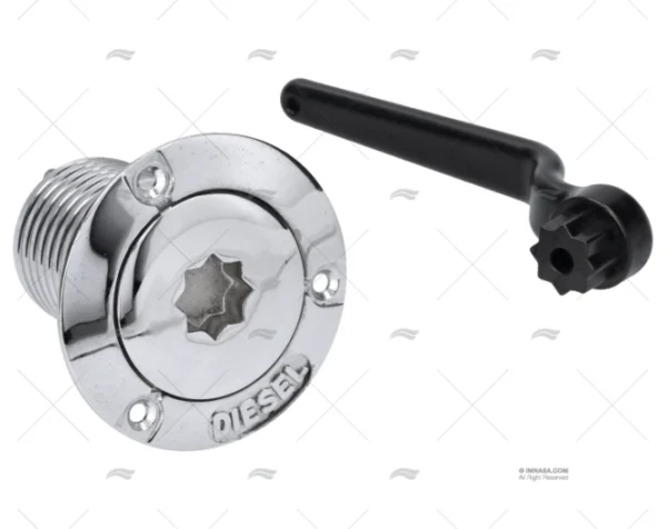 TAPON WINCH/P LATON CROMADO DIESEL 50mm