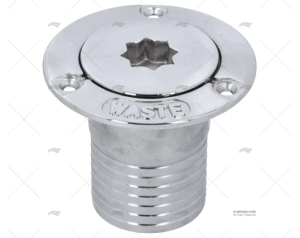 TAPON WINCH/P LATON CROMADO WASTE 50mm