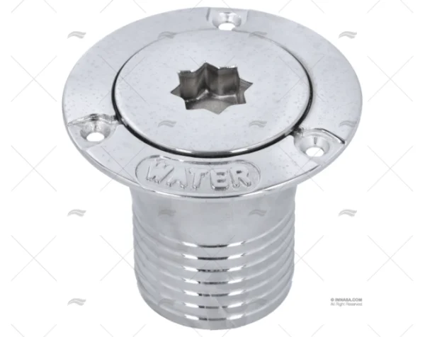 TAPON WINCH/P LATON CROMADO WATER 50mm