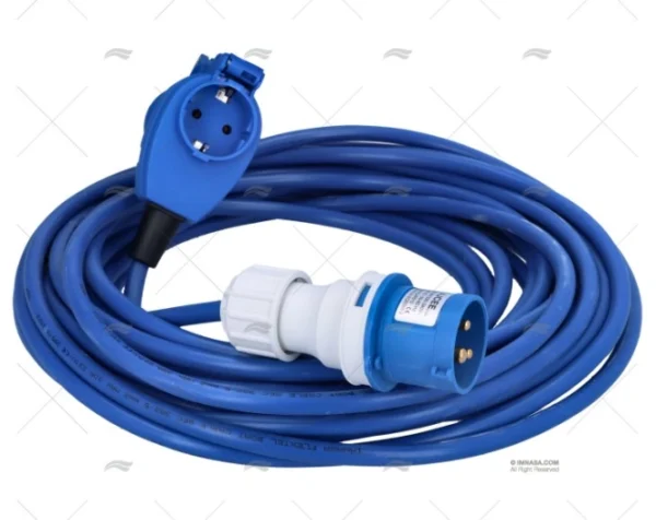 TERMINAL 16A C/CABLE 15m CEE17+CEE17Shuc IMNASA