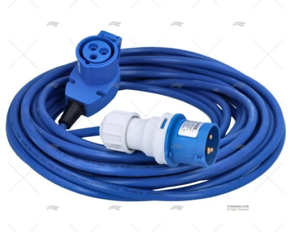 TERMINAL 16A C/CABLE 15m CEE17+CEE17Shuc IMNASA
