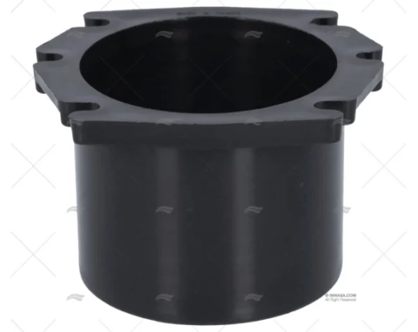 TUBO PARA REJILLA ABS NEGRA