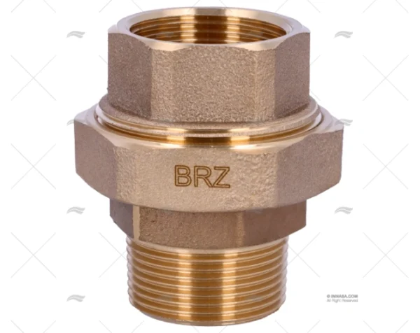 UNION MACHO-HEMBRA BRONCE 1"1/4 GUIDI