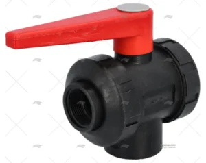 VALVULA 3 VIAS DOBLE UNION BSP PPG 1"1 RANDEX IBERICA