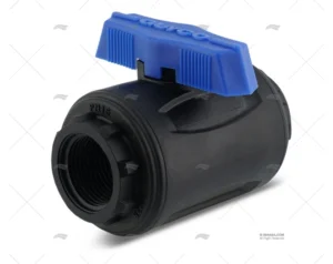 VALVULA DE BOLA 2 VIAS NYLON 1/2" NORMA