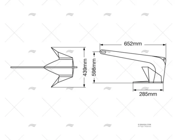 ANCLA INOX XR15 (10,5KG)