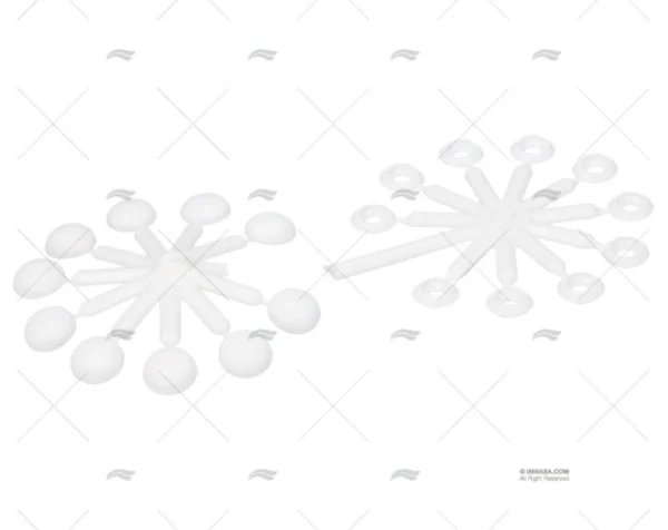 ARANDELA+TAPON TORNILLO 14 CONIC/PACK100