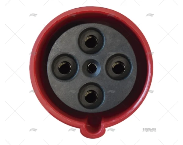 CLAVIJA ELEC. HEMBRA 220V 63A 3p 6h IP67