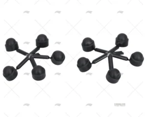 TAPON TAPA TORNILLO M8 NEGRO (PACK-10)