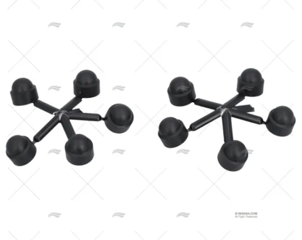 TAPON TAPA TORNILLO M8 NEGRO (PACK-10)