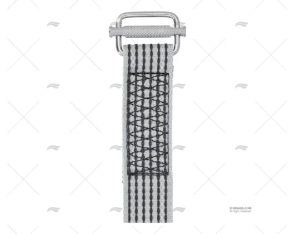 CINCHA 40mm 4,5MT GRIS-N HEBILLA GRIP