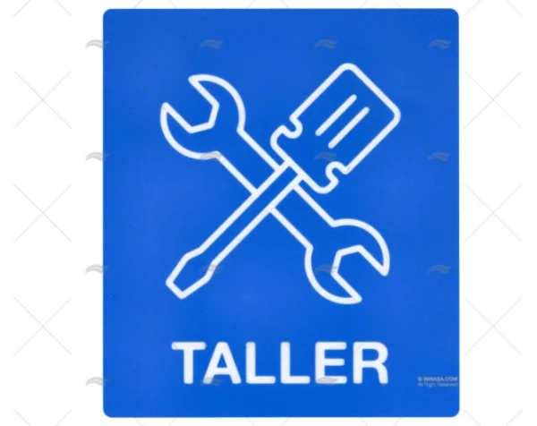 senal-de-taller-herramientas-con-palabra-imnasa-senales-imnasa-ref-18400151.webp SEÑAL DE TALLER HERRAMIENTAS CON PALABRA IMNASA