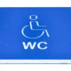 SEÑAL DE WC PARA DISCAPACITADOS IMNASA