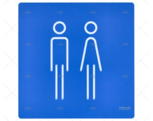 SEÑAL DE WC PARA HOMBRES Y MUJERES IMNASA