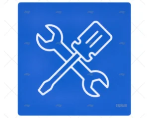 SEÑAL TALLER CON LOGO DE HERRAMIENTAS IMNASA